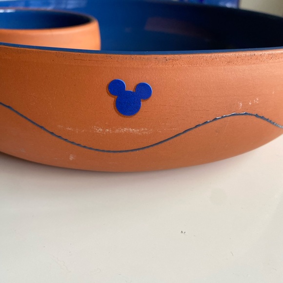 Disney Dining Walt Disney World Epcot Vintage Terracotta Mickey